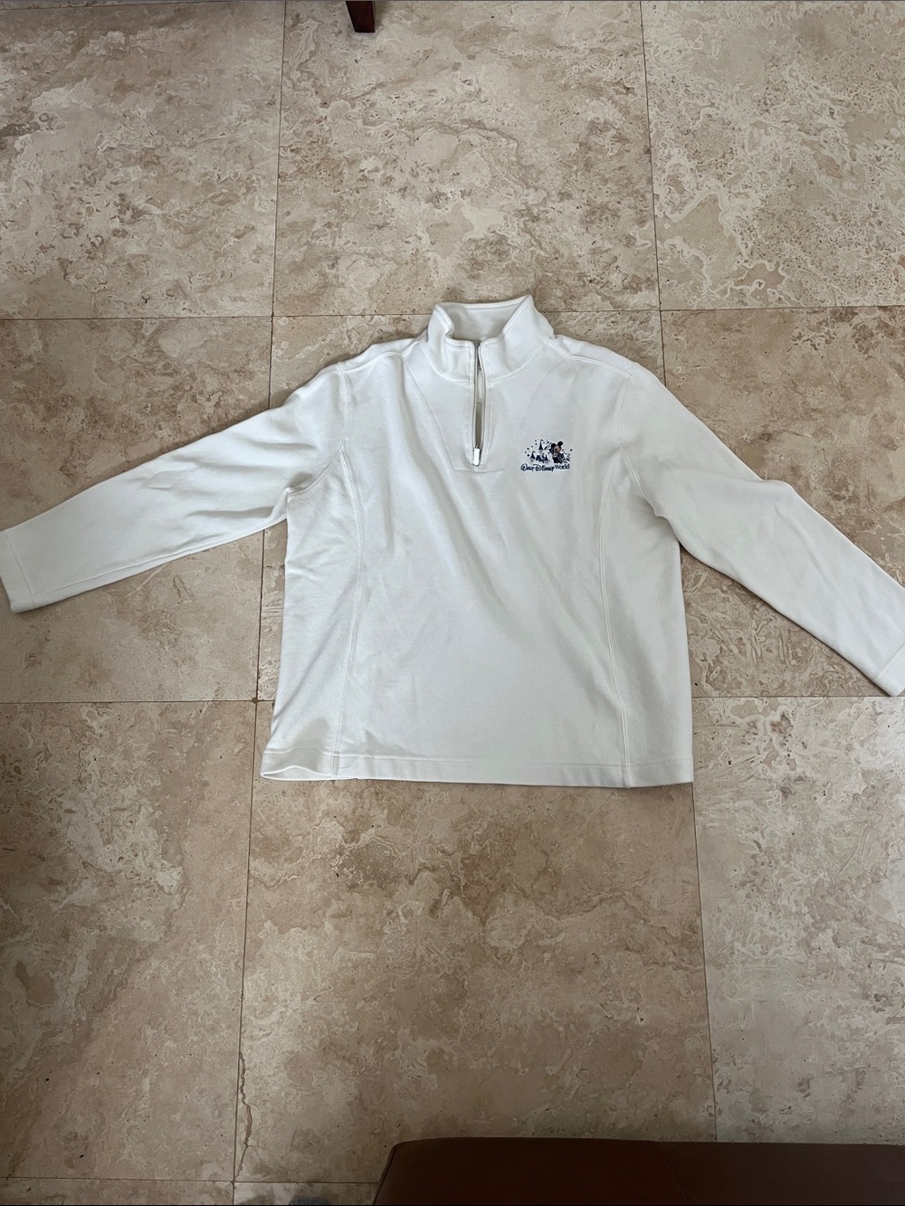 Walt Disney World 3/4 Quarter Zip with Mickey Embroidery